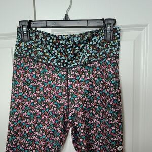 Nike Floral Bike Shorts - Black, Pink, Blue